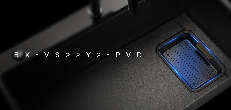 下厨乐趣飙升丨邦克 BK-VS22Y2-PVD 水槽重磅上新                                                                                                                     邦克市场推广部                                              